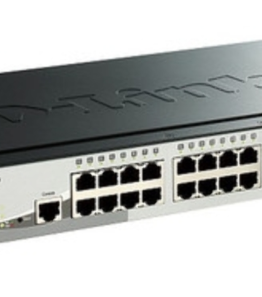 Коммутатор D-Link DGS-1510-28X/A1A, 24×1 Гбит/с + 4×10 Гбит/с SFP+, управляемый