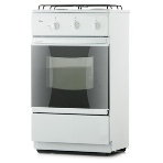 Плита газовая Flama CG 3202 W/B белый, конфорок 2 шт, духовка 30 л, 50 см x 85 см x 38 см, фото6