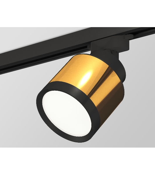 Светильник Ambrella light XT8121001 PYG/SBK/PBK золото желтое полированное/черный песок/черный полированный GX53