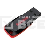 Флеш диск Sandisk 32Gb Cruzer Blade SDCZ50-032G-B35 USB2.0 черный/красный, фото 1