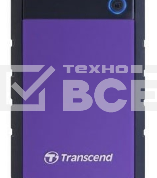 Внешний жесткий диск Transcend USB 3.0 1Tb TS1TSJ25H3P StoreJet 25H3P (5400 об/мин) 2.5