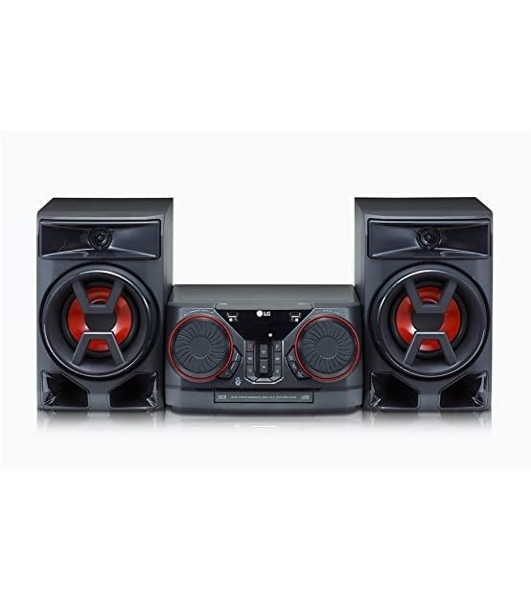 Музыкальный центр LG CK43 Мидисистема, мощность 300 Вт, DVD, FM, MP3, Воспр. с USB 2, HDMI, Bluetooth, аудиовход, Karaoke Star, Wireless Party Link