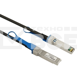 Кабель медный SFP+ to SFP+, 3м, Direct Attach Passive Copper cable, 10G скорость.
