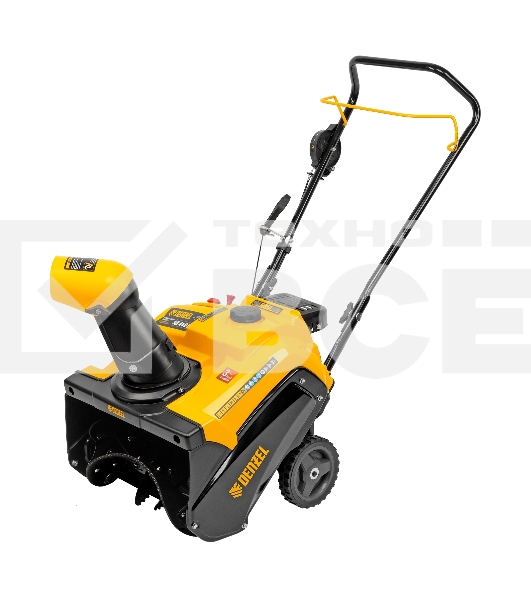 Бензиновая снегоуборочная машина SB 460 E, 99cc, эл.старт, шнек SnowCrusher  Denzel
