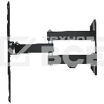 Кронштейн для телевизора Hama 00220824 черный 37