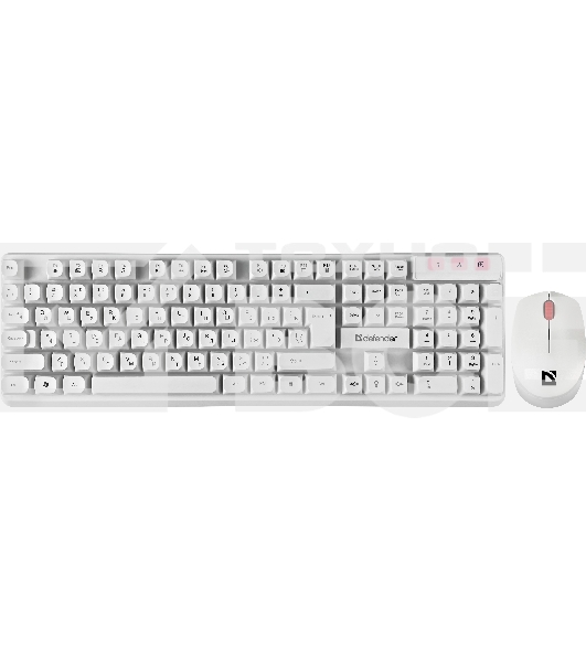 Клавиатура + мышка Defender MILAN C-992 RU WHITE