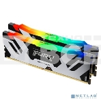 Оперативная память Kingston Fury Renegade, DDR5, 32GB (2x16GB), 6400MHz, CL32, с радиатором, RGB, серебристый/черный, фото8