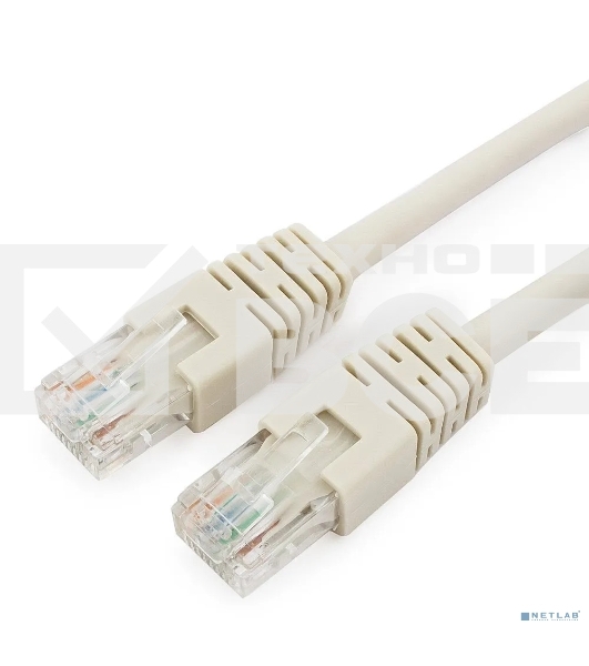 Патч-корд UTP Cablexpert кат.6, 5м, литой, многожильный (серый)