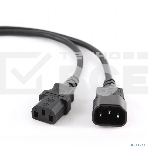 Кабель питания сист.блок-монитор Cablexpert PC-189-VDE-5M, 5м, C13-C14, VDE, 10А, Сечение провода: 0,75 мм2, черный, с заземлением, фото8