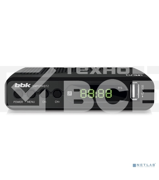 Ресивер BBK SMP028HDT2 черный