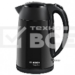 Чайник электрический Bosch TWK3P423 1.7л. 2400Вт черный (корпус: нержавеющая сталь), фото14