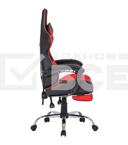 Кресло игровое Defender PILOT RED/BLACK