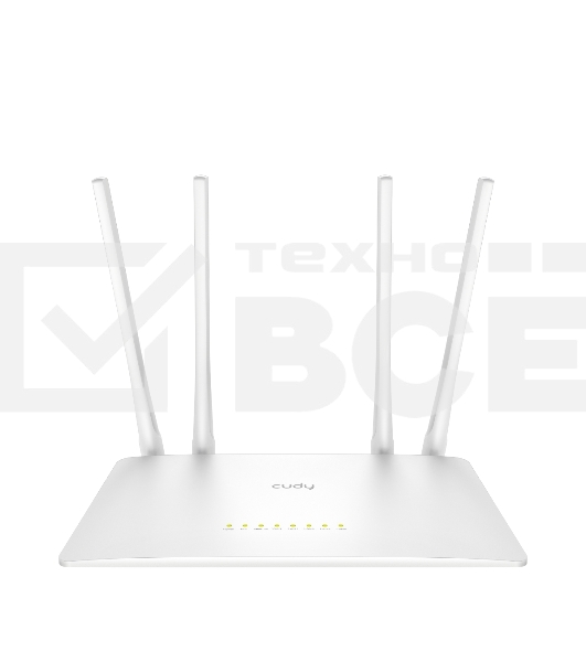 Роутер беспроводной Cudy WR1200 AC1200 10/100BASE-TX белый