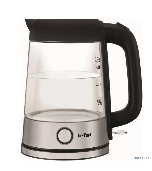 Чайник электрический Tefal BJ551B10 1.5 л, 1430 Вт, белый/серый