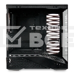 Компьютерный корпус без блока питания HSPD F711-TGbK, Panoramic Full Tower, Black, TG, 0.7 SPCC, no fans ATX, mATX, mITX 190/420/280мм 2x2.5', 2x3.5', 7xPCI 1xUSB-A 3.0, 1xUSB-C 445x235x475мм, фото17