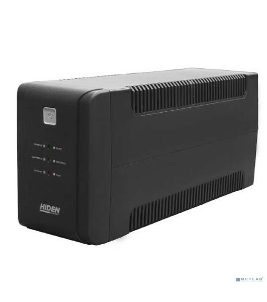 Источник бесперебойного питания HIDEN EXPERT ULS800E 800ВА/480Вт Линейно-интерактивный,2xSchuko LED, USB, встроенный АКБ 1x12B/9Ач УТ-00002466