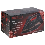 Утюг Kelli KL-1645 черный/коричневый, фото8
