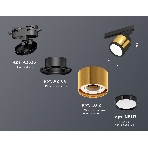 Светильник Ambrella light XT8121001 PYG/SBK/PBK золото желтое полированное/черный песок/черный полированный GX53, фото 1