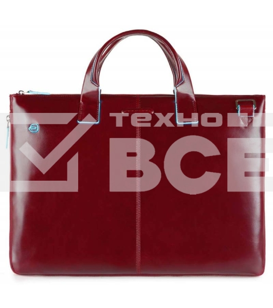 Сумка для ноутбука Piquadro Blue Square CA4021B2/R красный натур.кожа
