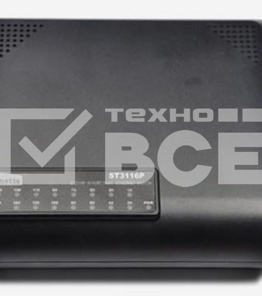 Коммутатор Netis ST3116P неуправляемый настольный 16x10/100