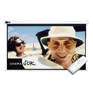 Экран Cinema S'OK SCPSM-600x338HD-ED120 16:9 271' Pro настенно-потолочный, моторизованный, 600x338см, фибергласс, черный корпус, экстрадроп 120см