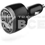 Автомобильное зар./устр. Hama H-173603 2.1A+2.1A+1A универсальное черный (00173603), фото 1