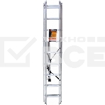 Лестницы, стремянки Вихрь Лестница алюминиевая трехсекционная ЛА 3х9, фото2