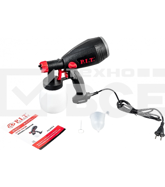 P.I.T Краскораспылитель PSG3020-C МАСТЕР (550Вт,700мл/мин,сопло 2,5 мм,бачок 800 мл,SDS разъем) PSG3020-C