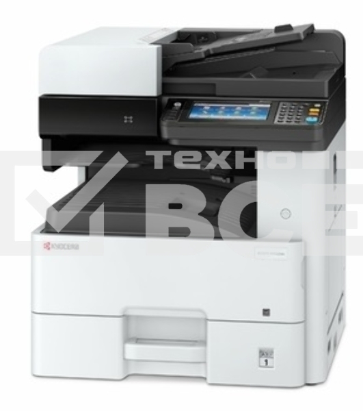 МФУ лазерный Kyocera Ecosys M4132idn (1102P13NL0), A3, ч/б, печ. до 32 стр/мин. (А4) до 17 стр/мин. (А3), скан. до 50 стр/мин., 1200 x 1200 dpi (печать) 600x600dpi (скан.), USB, RJ-45, NFC, Air Print, Mopria
