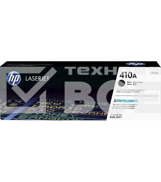 Тонер Картридж HP 410A CF410A черный для HP LJ Pro M452/M477 (2300стр.)