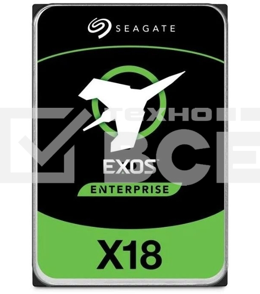 Жесткий диск Seagate HDD Server Exos X18 HDD 512E/4KN  ( 3.5'/ 16TB/ SAS 12Gb/s / 7200rpm)