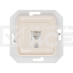 Розетка Телефон DEA RJ11 с/у мех. Беж KRANZ, фото2