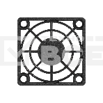 Решетка для вентилятора 40x40 ExeGate EG-040PSB (40x40 мм, пластиковая, квадратная, черная), фото 1