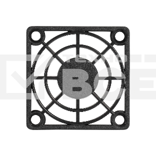 Решетка для вентилятора 40x40 ExeGate EG-040PSB (40x40 мм, пластиковая, квадратная, черная)