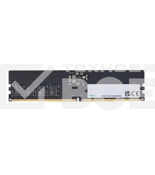 Оперативная память Apacer, DDR5, 8GB (1x8GB), 5600MHz, CL40, ECC