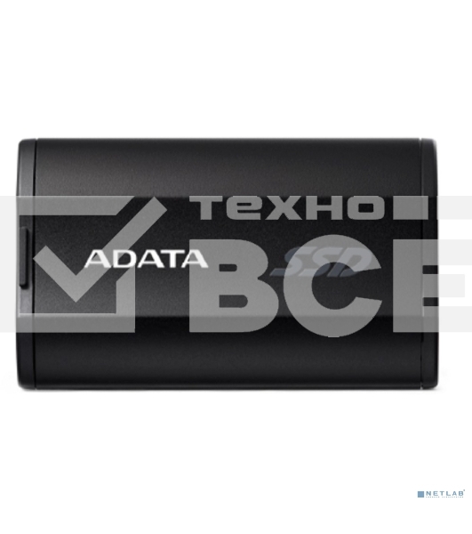 Внешний накопитель SSD ADATA 1Tb SD810 USB Type-C (2000/2000 Mb/s) metal case black (SD810-1000G-CBK)