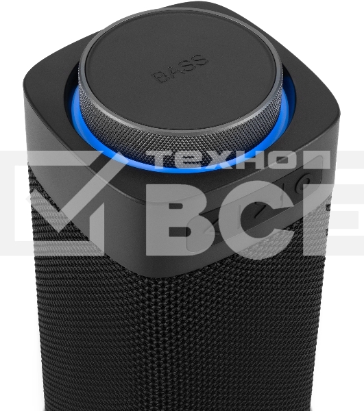 Портативная колонка Digma D-PS1522 черный 60W 2.0 BT 10м 3000mAh (PS1522B)