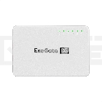 Коммутатор неуправляемый ExeGate EDGS-1005С (5-портовый гигабитный UTP 10/100/1000 Base-T, с функцией энергосбережения (EEE), настольный), фото3