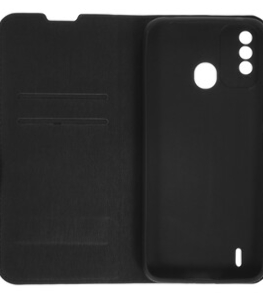Чехол (клип-кейс) DF itCase-03 для Itel Vision 2S черный