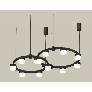 Светильник Ambrella light XR92091002/13 SBK/FR черный песок/белый матовый GX53 (A9209, C9238, C9232, N8401)