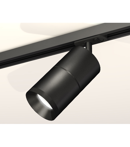 Светильник Ambrella light XT7402020 SBK/PBK черный песок/черный полированный MR16 GU5.3 (A2537, C7402, A2071, C7402, N7031)