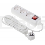 Сетевой удлинитель Buro BU-PS3.3/W 3м (3 розетки) белый (пакет ПЭ), фото2