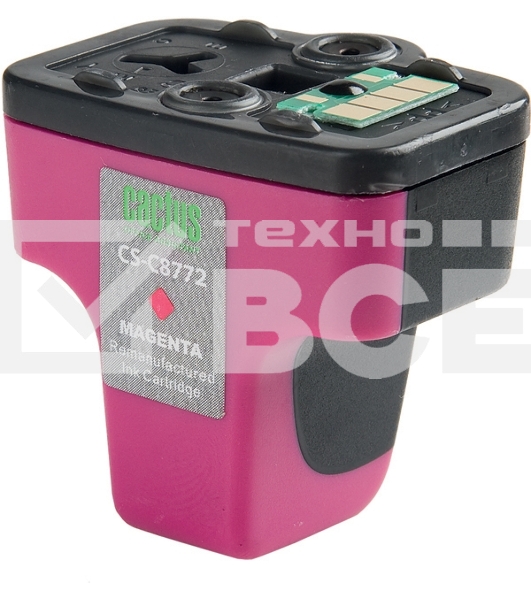 Картридж струйный Cactus CS-C8772 №177 пурпурный (11,4 ml) для HP PS 3213/3313/8253/C5183/C6183/C6283/C7183/C7283/C8183/D7163/D7263/D7363/D7463