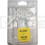 Картридж струйный Cactus CS-C9393 желтый для №88 HP Officejet Pro K550 (29ml), фото4