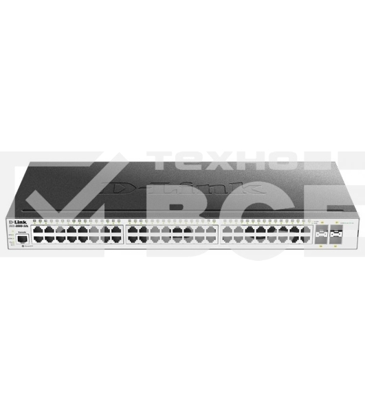 Коммутатор D-Link DGS-3000-52L/B1A 48G 4SFP управляемый
