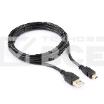 Кабель Gembird PRO CCP-USB2-AM5P-6 USB 2.0 кабель для соед. 1.8м  А-miniB (5 pin)  позол.конт., пакет , фото 1