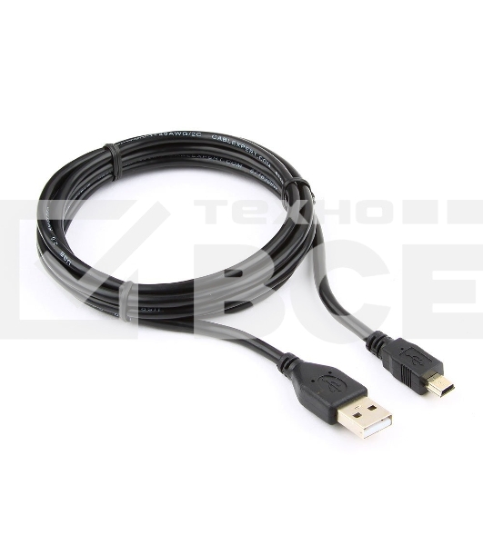 Кабель Gembird PRO CCP-USB2-AM5P-6 USB 2.0 кабель для соед. 1.8м  А-miniB (5 pin)  позол.конт., пакет 