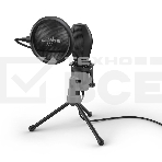 Микрофон проводной Hama Stream 400 Plus 2м черный, фото 1