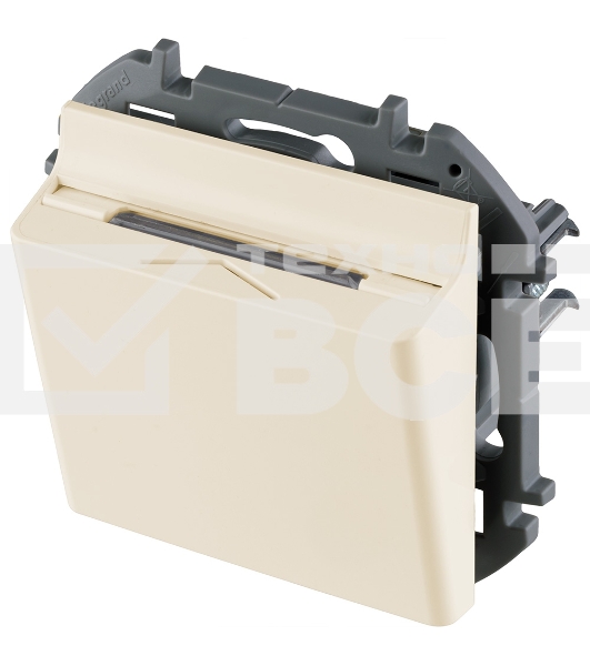 Выключатель для гостиничных номеров слоновая кость