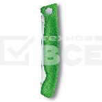 Нож кухонный Victorinox Swiss Classic (6.7836.F4B) стальной для овощей лезв.110мм серрейт. заточка зеленый блистер, фото6